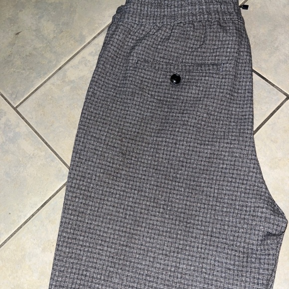 Zara Tweed Pattern Drawstring Pant - Picture 4 of 4